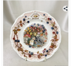 Винтажная серия посуды  Royal Doulton: Brambly Hedge, Времена года, Ежевичная поляна