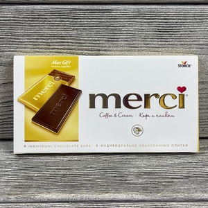 Merci с кофе