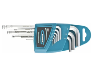 Шестигранные ключей GROSS HEX 1,5–10 мм