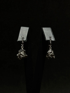 Серьги из метеорита