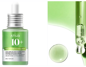 Сыворотка с азелаиновой кислотой Anua Azelaic Acid 10 Hyaluron Redness Soothing Serum