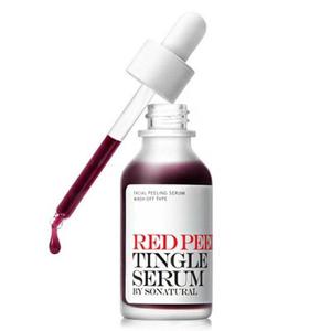 Кислотная сыворотка SO NATURAL Red Peel Tingle Serum