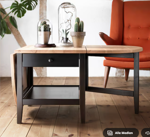 ARKELSTORP Couchtisch, schwarz