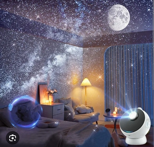 Прикольный ночник или проектор неба