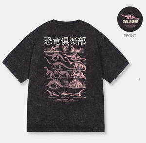 ФУТБОЛКА DIPLO STONE WASHED BLACK