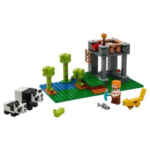 Конструктор MY WORLD Питомник панд блочный