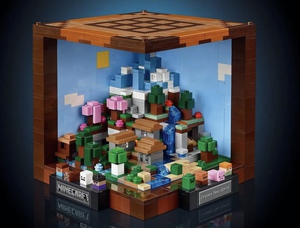 Lego куб верстак майнкрафт