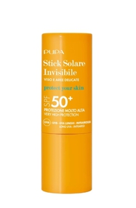 Солнцезащитный водостойкий стик для лица Pupa Invisible Sunscreen Stick SPF 50+
