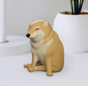Youtooz Cheems Doge Figure