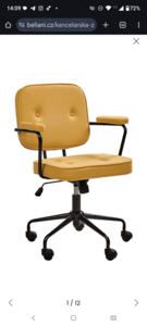 Компактное рабочее кресло в винтажном стиле