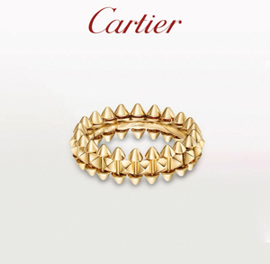 Жёлтое золото Cartier Clash 52 размер