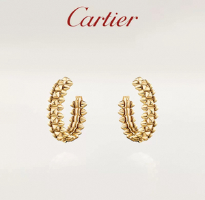 Серьги жёлтое золото Clash Cartier