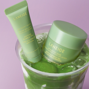La Neige Lip Sleeping Mask Bubble Tea Matcha