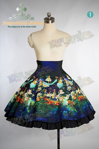 The Bridge of Bubbles Small High Waist Skirt
