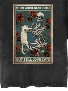 Футболка варенка с принтом (L)