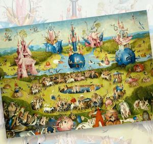 Пазл: Босх. Сад земных наслаждений (1000 деталей), Страдающее Средневековье