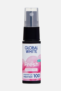 Освежающий спрей для полости рта GLOBAL WHITE Bubble Mint