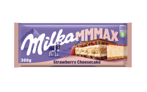 Milka Strawberry Cheesecake