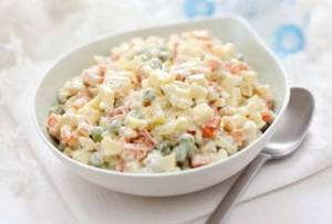 мясной салат