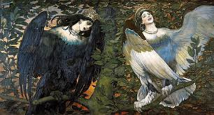 Штуки с иллюстрациями Васнецова, Билибина, Мухи, Морриса, Ботичелли, Ван Гога