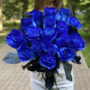 синие розы