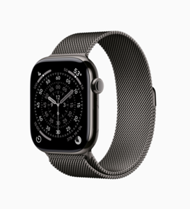 Apple Watch Series 11 – Titanium – Black – GPS + Cellular – 46mm
