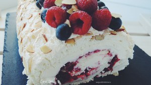 меренговый рулет