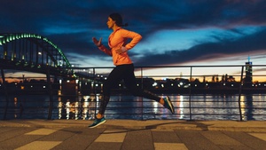 первая пробежка