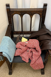 Daisyknit red cardigan