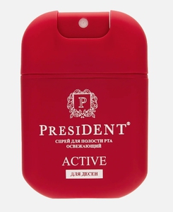Спрей для полости рта освежающий Active Морозные ягоды President