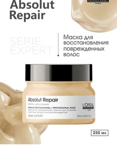 Маска для ухода за поврежденными волосами Absolut Repair 250