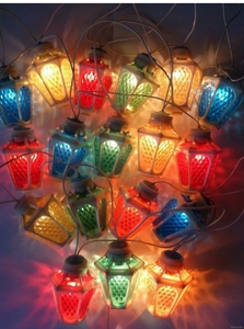 Советская гирлянда фонарики как на фото