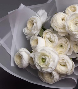 Белые ранункулюсы