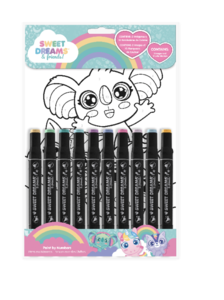 SWEET DREAMS & FRIENDS värvi numbrite järgi