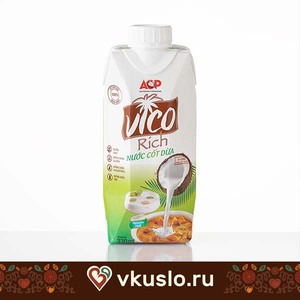 Органическое кокосовое молоко