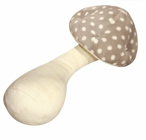 Плюшевая подушка в виде грибов