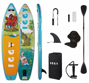 Надувной сап-каяк Iggy 11'х34'х6 «Винни-пух»