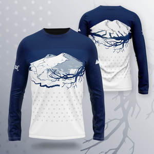 Лонгслив спортивный тонкий синтетический