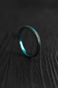 Кольцо титановое