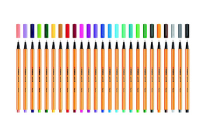 Набор stabilo point 88/хх 55 цветов