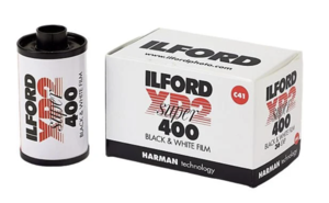 ILFORD XP2 SUPER 35mm, 36 Aufnahmen, Schwarzweißfilm