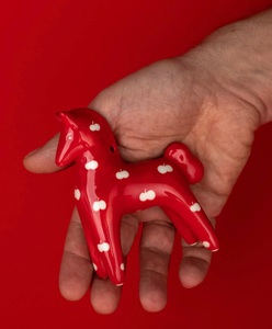 Елочная игрушка лошадка в яблоках от Лукоморье