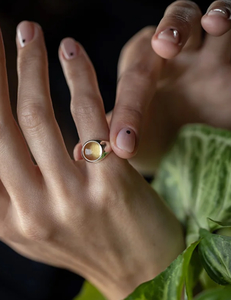 Кольцо-печатка на мизинец