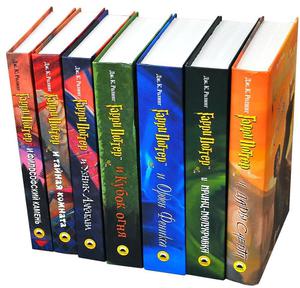 "Гарри Поттер", все семь книг, перевод от "Росмэн"