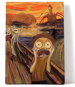 Картина Рик и Морти - Крик