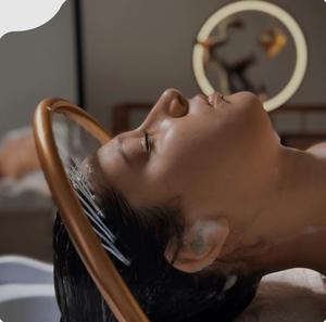 4Массаж головы в Head Spa Beauty