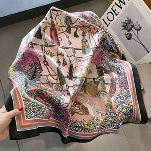 Винтажныё шёлковый платок