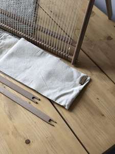 Ткацкая рама с инструментами, в льняном мешке. Рабочая область 37*27см