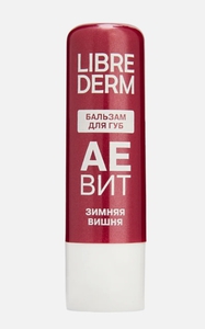 Бальзам для губ Librederm Аевит зимняя вишня