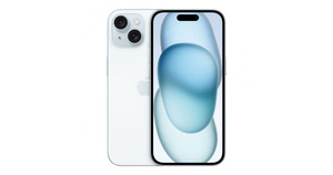 Смартфон Apple iPhone 15 128GB голубой Dual eSIM+nanoSim 5G процессор A16 Bionic